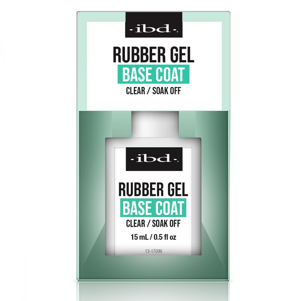 Amazon.com: IBD Rubber Base Gel Nail Polish, Base Coat – Clear